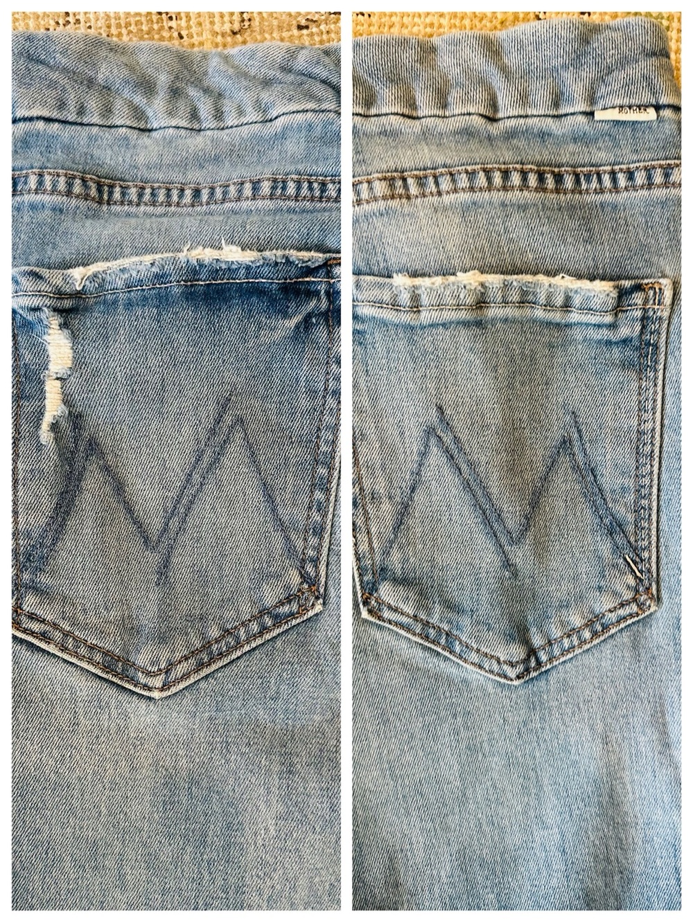 MOTHER Jeans The Pixie Roller Ankle Fray in Let's Kick It, 31 - Picture 7 of 10